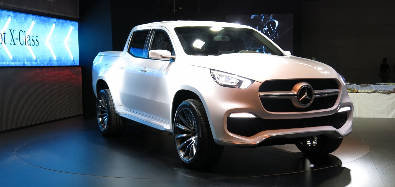 Comtrans 2017: Mercedes-Benz представил новый X-Class