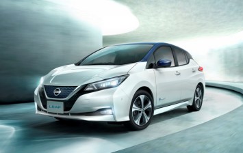Nissan представил европейцам новый Leaf