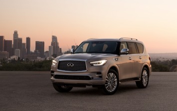Дубай 2017: Infiniti представил обновленный QX80