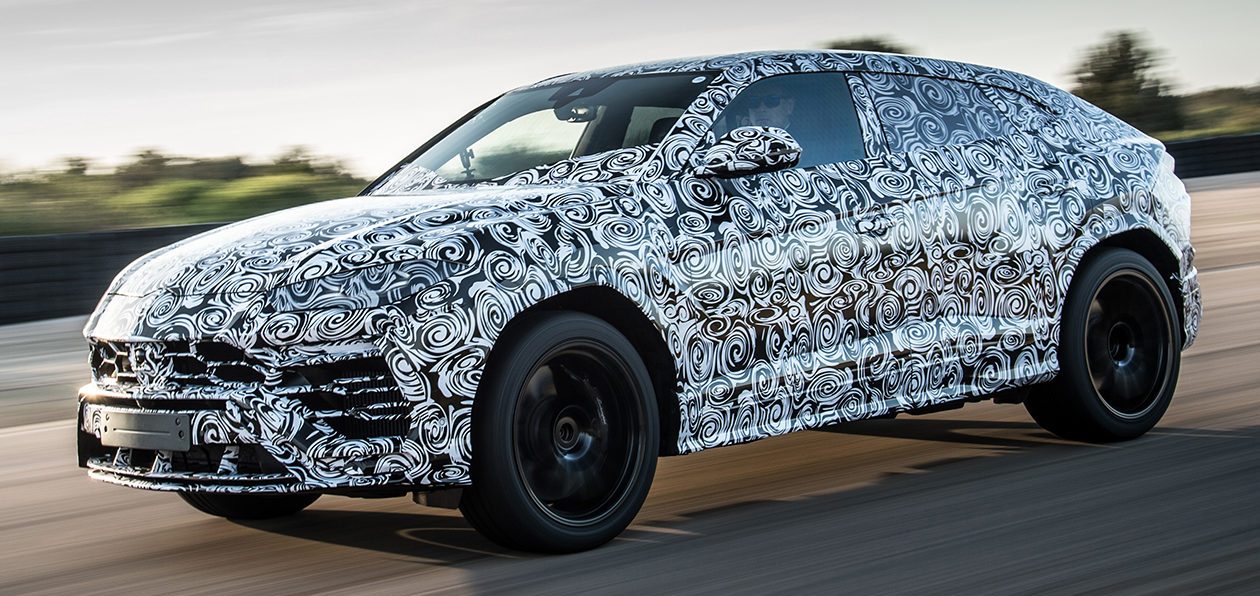 Стали известны характеристики кроссовера Lamborghini