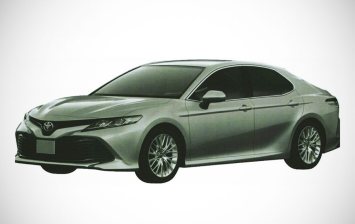 Стало известно, как будет выглядеть новая Toyota Camry в России