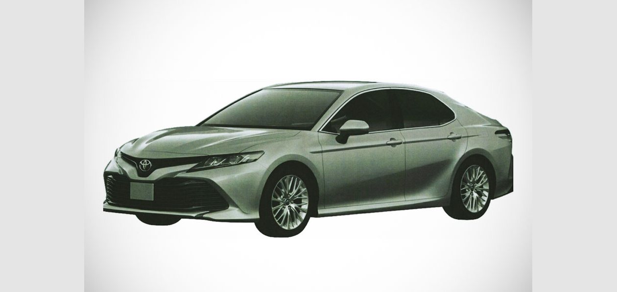 Стало известно, как будет выглядеть новая Toyota Camry в России