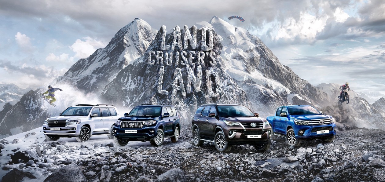 Toyota проведет в России масштабный тест-драйв внедорожников