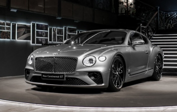 В Москве показали новый Bentley Continental GT