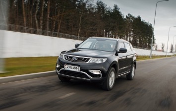 Geely везет в Россию три новых модели