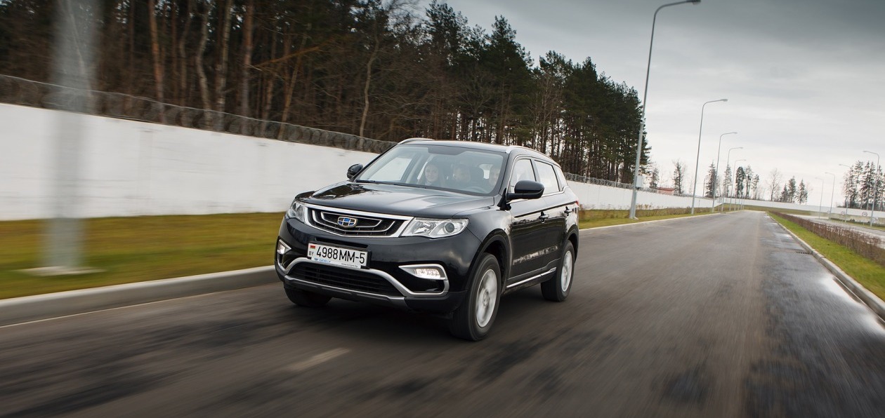 Geely везет в Россию три новых модели