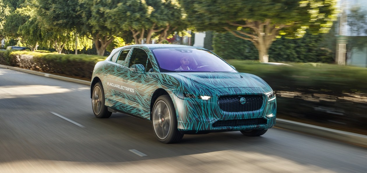 Jaguar тестирует новый I-Pace