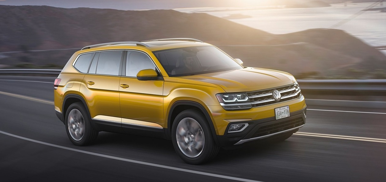 Volkswagen выпустит пятиместные версии Atlas и Tiguan Allspace