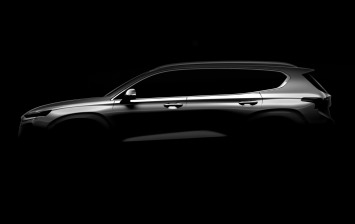 Hyundai выложил тизер нового Santa Fe