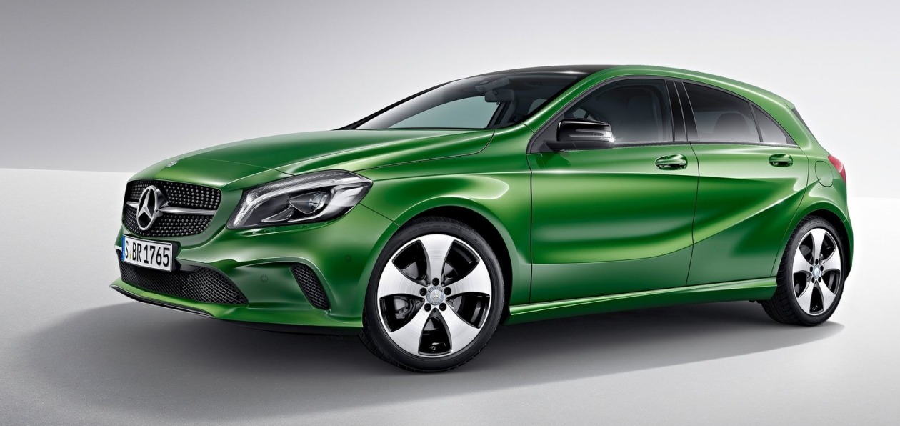 Новый Mercedes A-Class проходит зимние испытания