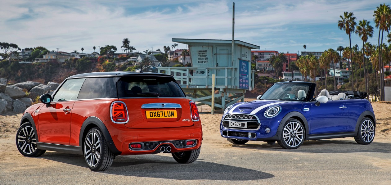 Бренд Mini обновил хэтчбек и кабриолет