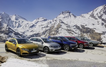 Volkswagen отмечает 35-летие фирменных систем полного привода