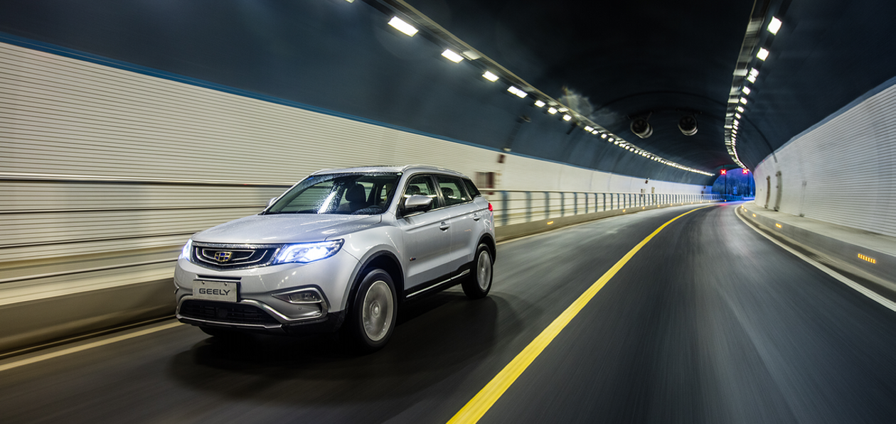 Россиянам предложат два мотора для Geely Atlas