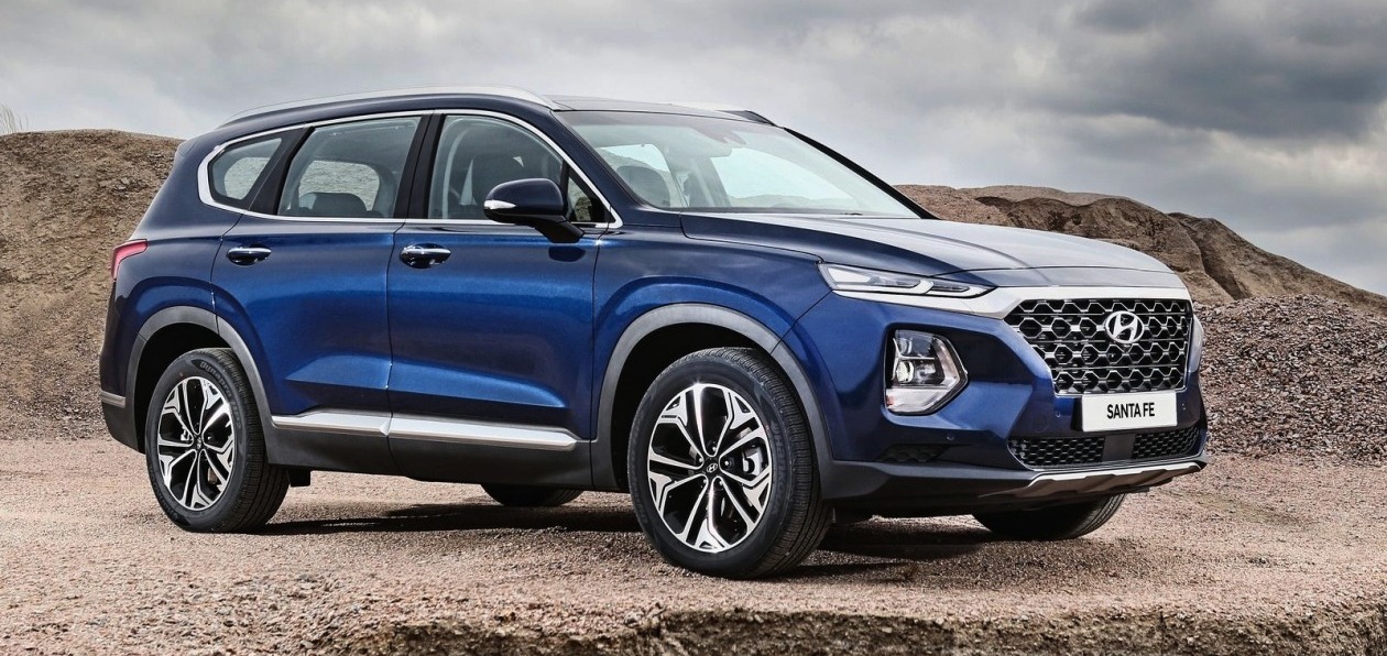 Hyundai полностью рассекретил новый Santa Fe