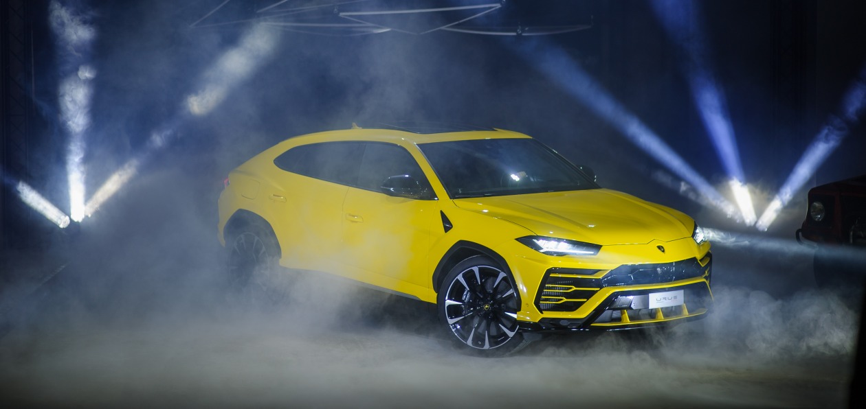 Новый Lamborghini Urus «доехал» до России