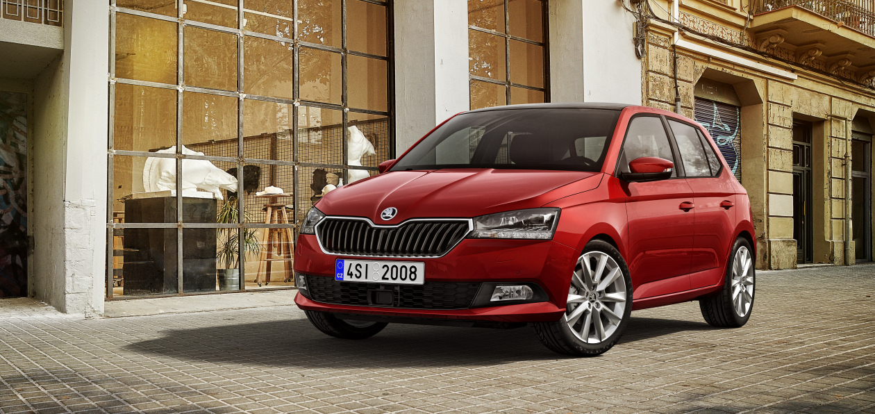 Skoda рассекретила обновленную Fabia