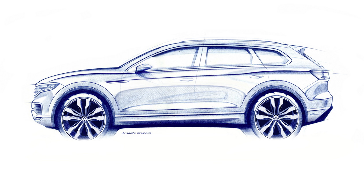 Volkswagen назвал дату премьеры нового Touareg