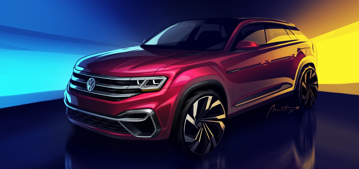 Volkswagen официально анонсировал пятиместный Atlas