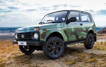 Камуфлированная Lada 4x4 поступила в свободную продажу