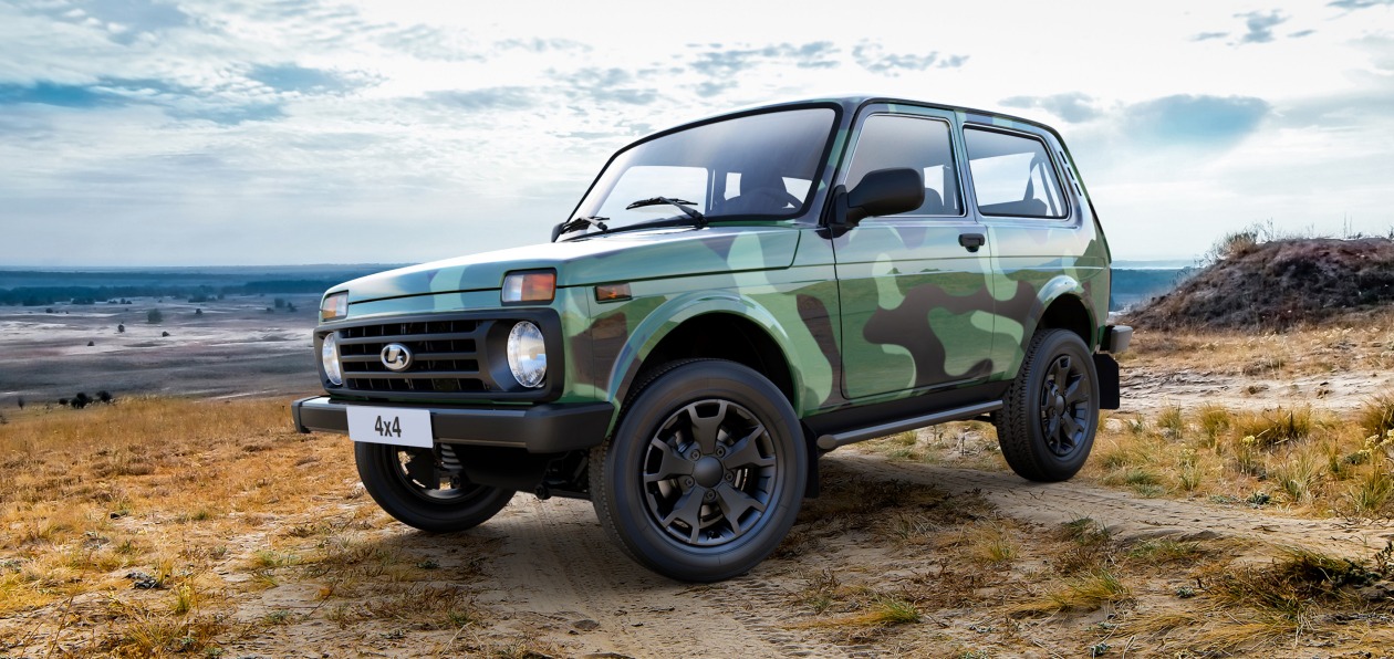 Камуфлированная Lada 4x4 поступила в свободную продажу