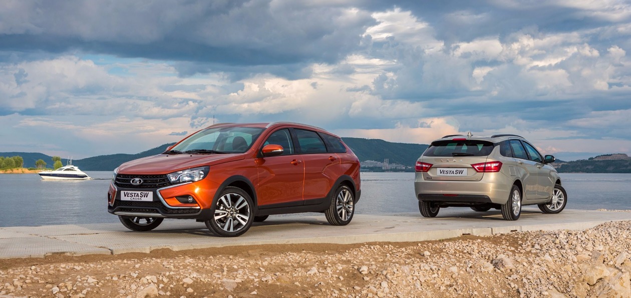 Универсалы Lada Vesta SW и Vesta SW Cross доехали до Европы