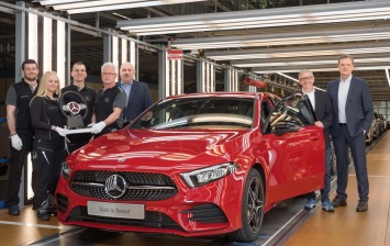 Mercedes запустил в производство новый A-Class
