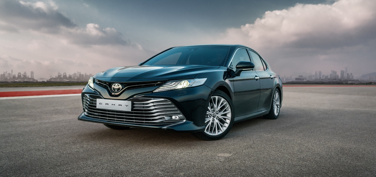 Новая Toyota Camry доехала до России