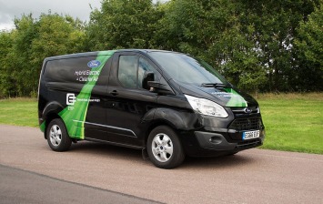Ford тестирует «гибридный» Transit Custom