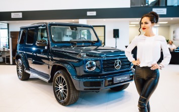 Новый Mercedes-Benz G-Class доехал до Петербурга