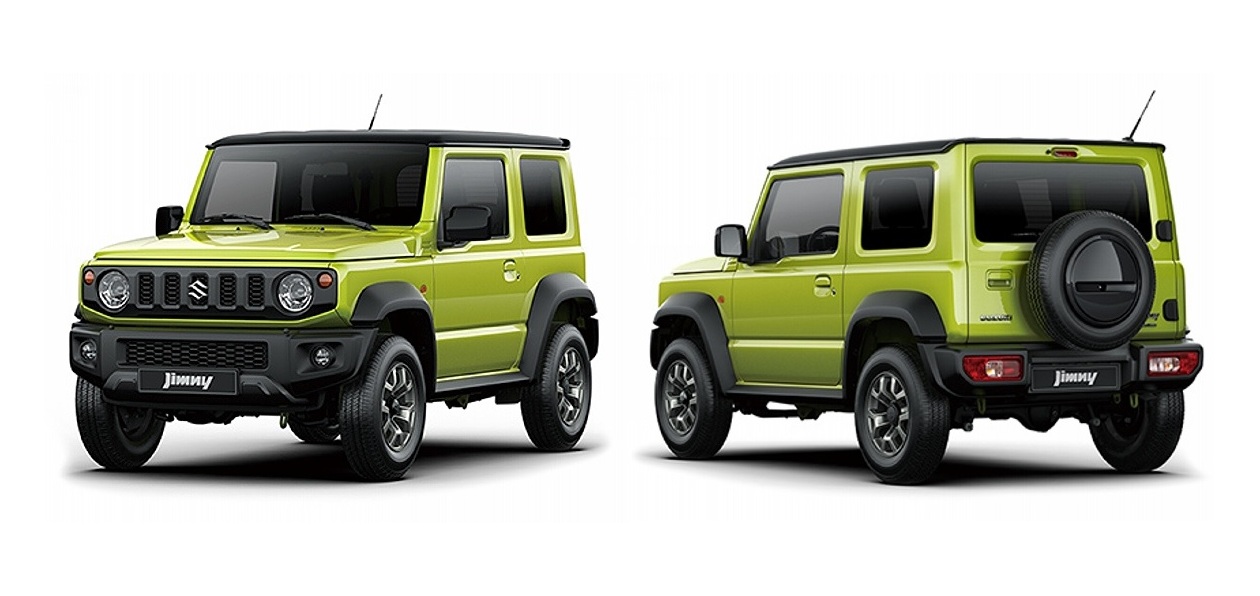 В Suzuki рассекретили новый Jimny