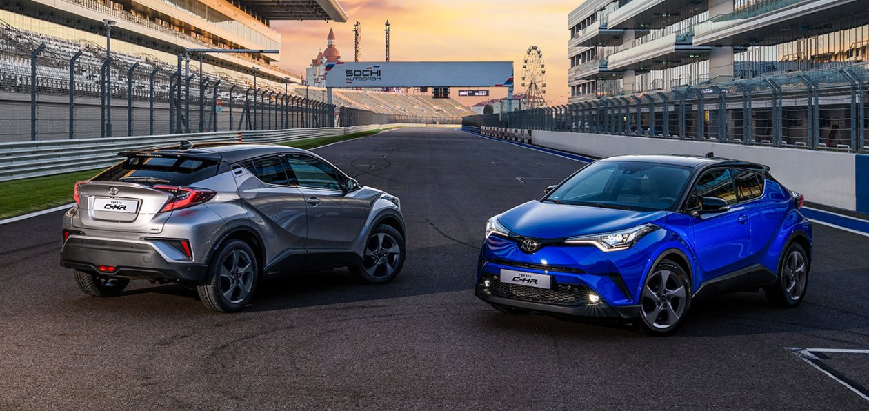 Toyota разочаровала комплектациями нового кроссовера C-HR