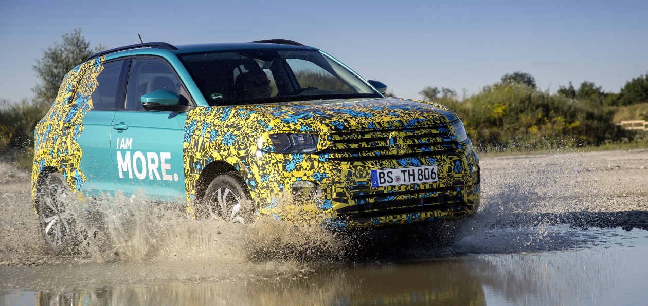 Новый Volkswagen T-Cross приобрел «товарный» вид