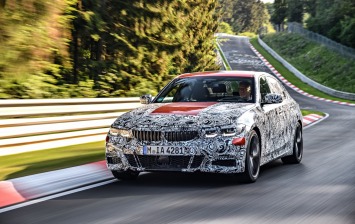 BMW тестирует новый седан 3 Series на Нюрбургринге