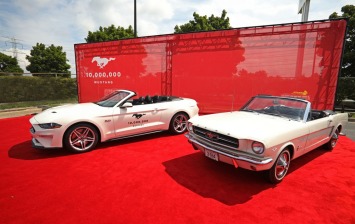 Ford выпустил 10-миллионный Mustang