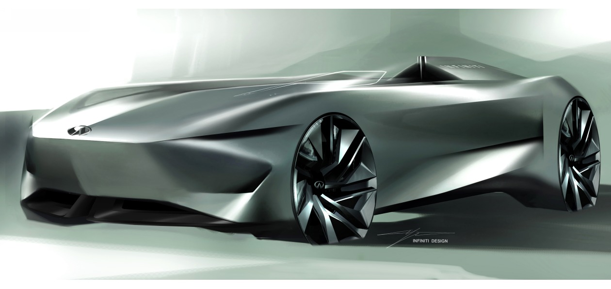 Infiniti продолжает рассекречивать электрический концепт