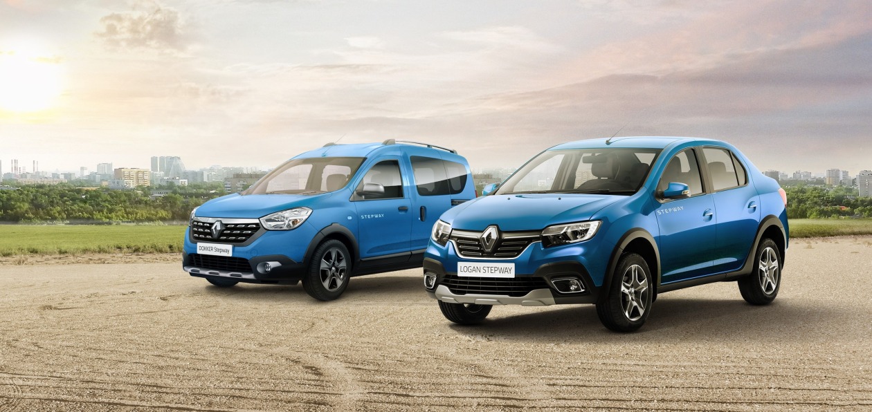 Renault распространит серию Stepway на Logan и Dokker