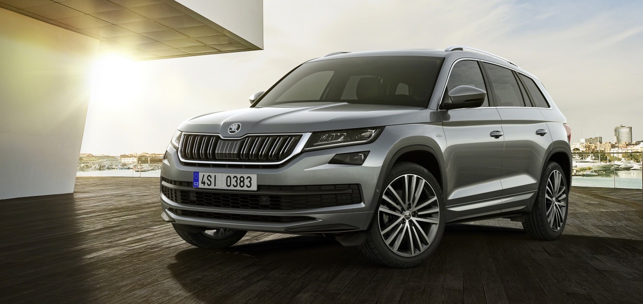 В Россию «приехала» топовая версия кроссовера Skoda Kodiaq