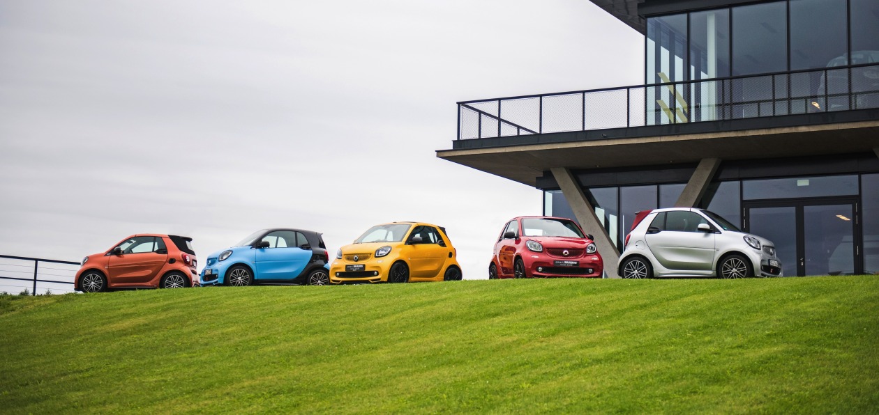 В России стали доступны автомобили smart в лимитированных сериях