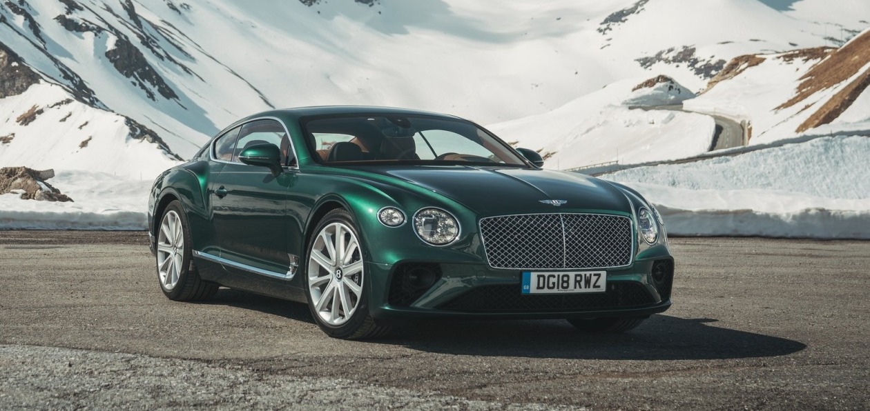 Новый Bentley Continental GT доехал до России