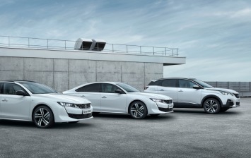 Peugeot представил гибридные версии моделей 3008 и 508
