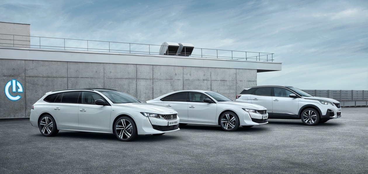 Peugeot представил гибридные версии моделей 3008 и 508