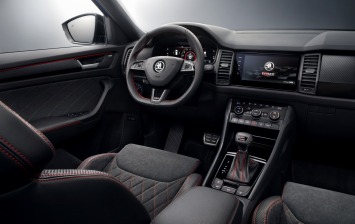 Skoda показала интерьер нового Kodiaq RS