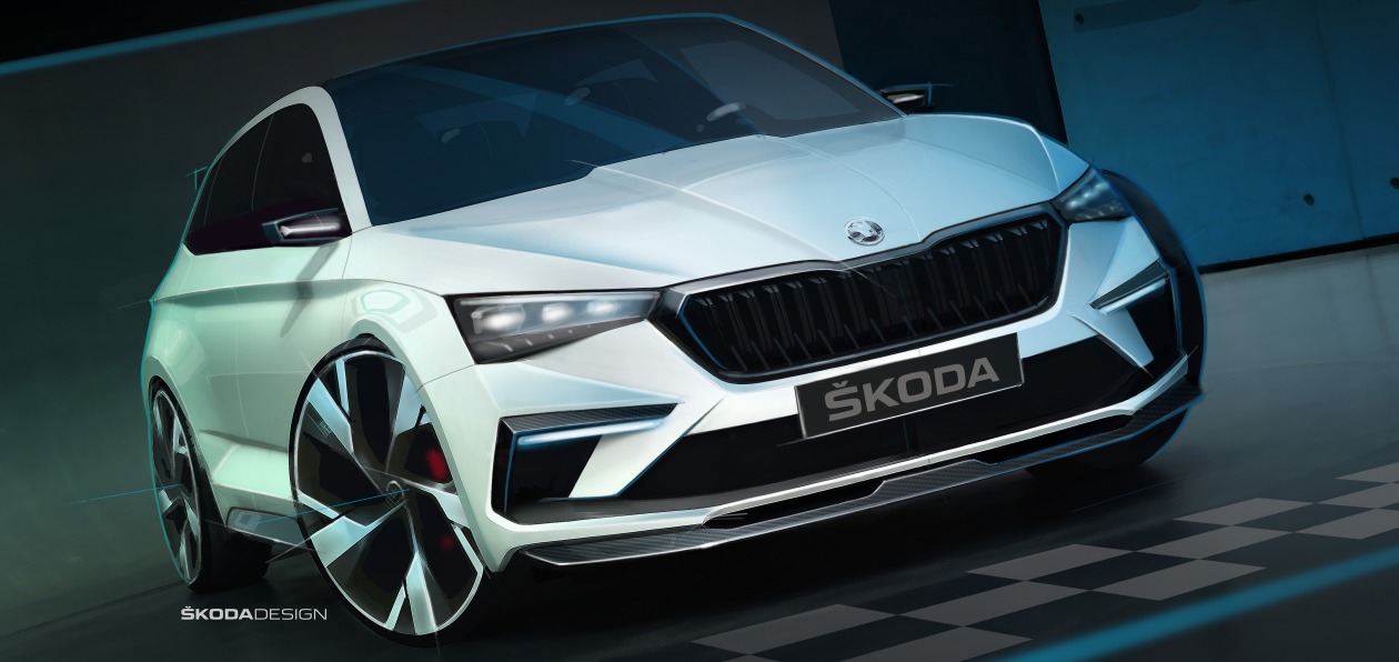 Париж 2018: Skoda готовит экологичный спорткар