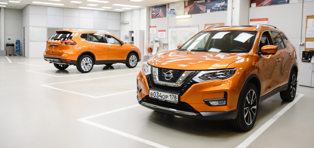 В Петербурге стартовало производство обновленного Nissan X-Trail