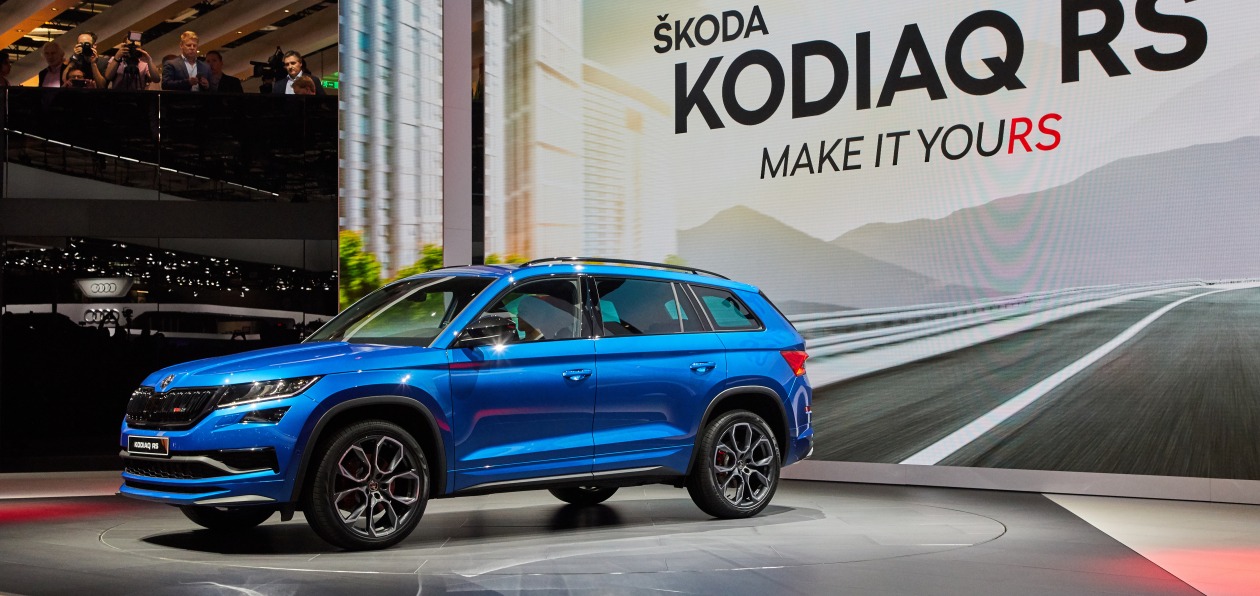Париж 2018: Skoda показала новый Kodiaq RS