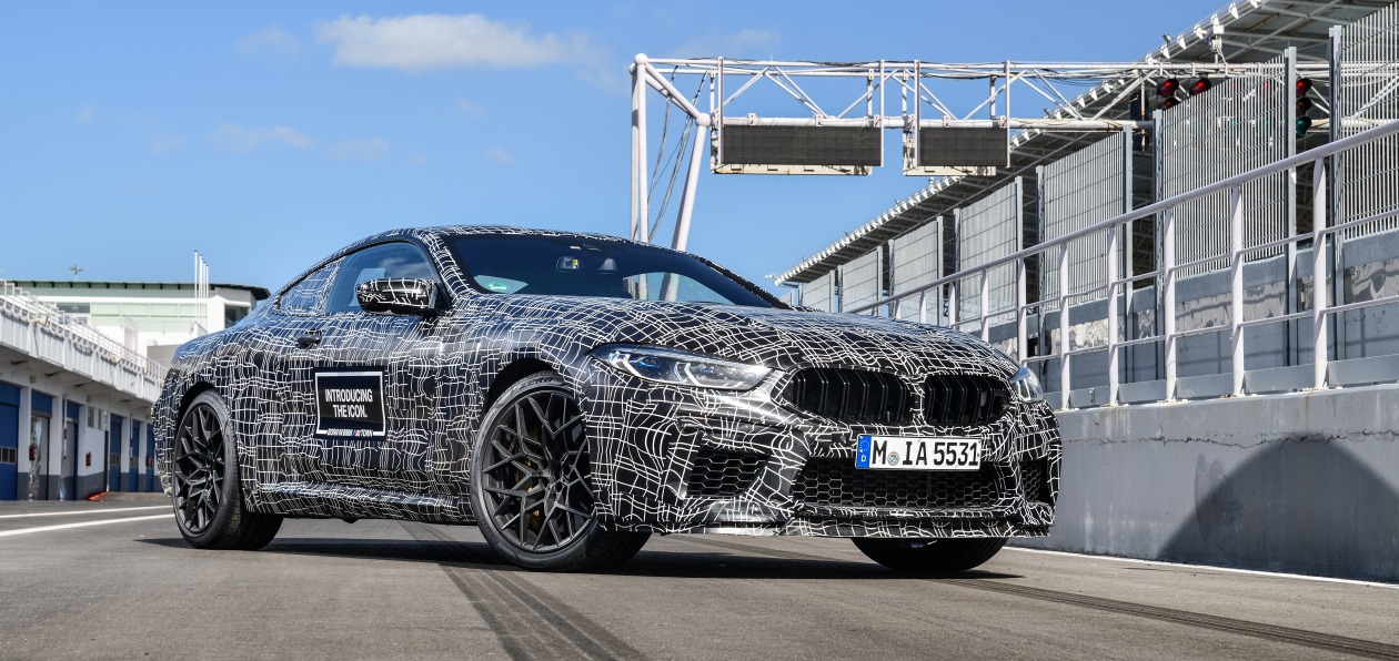 BMW тестирует новый M8 Coupe