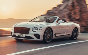 Bentley представил новый кабриолет Continental GT