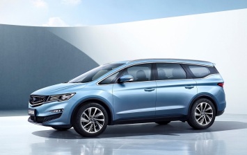 Geely представил свой первый минивэн