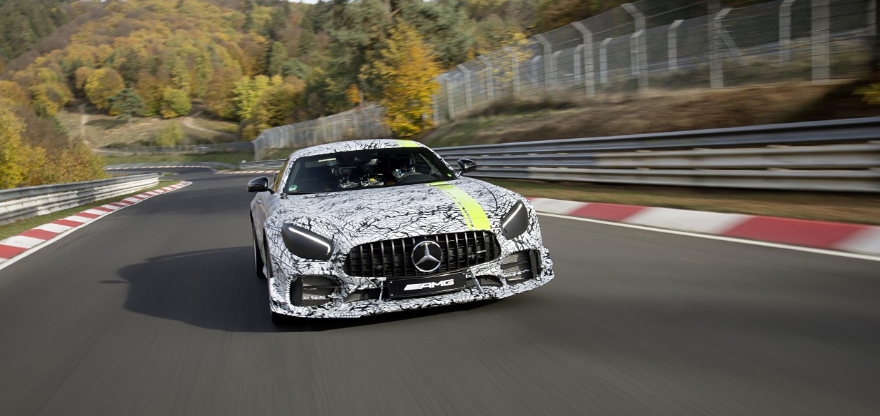 Mercedes покажет в Лос-Анджелесе обновленный AMG GT