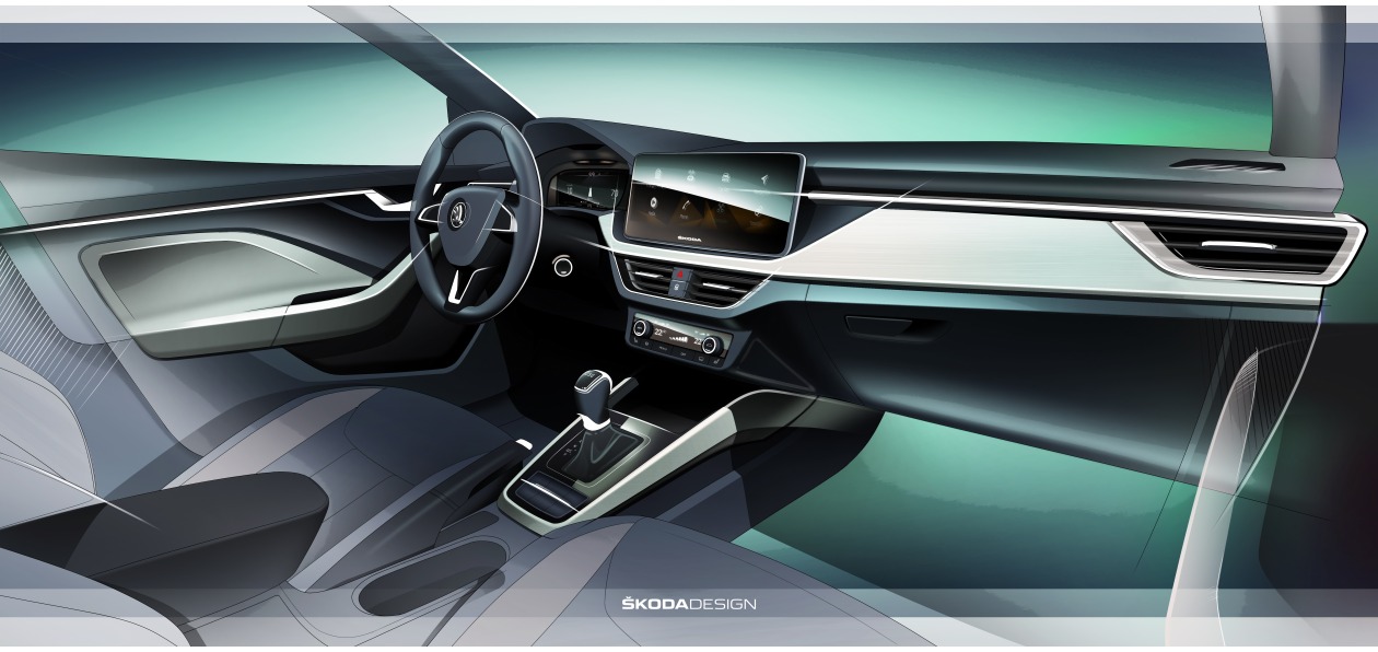 Skoda назвала дату мировой премьеры хэтчбека Scala